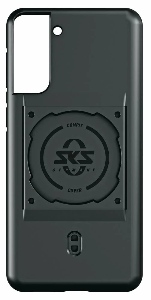 SKS COMPIT Cover für Samsung Galaxy S21+ 5G  Robuste 2-Komponenten-Hülle mit spezieller Befestigung für sichere Montage am Fahrradlenker