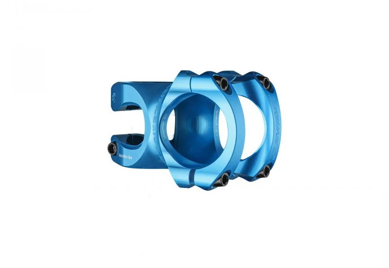 Race Face Turbine R Vorbau, 35.0mm, 32mm, blau - steifer Enduro-Vorbau der neuesten Generation
