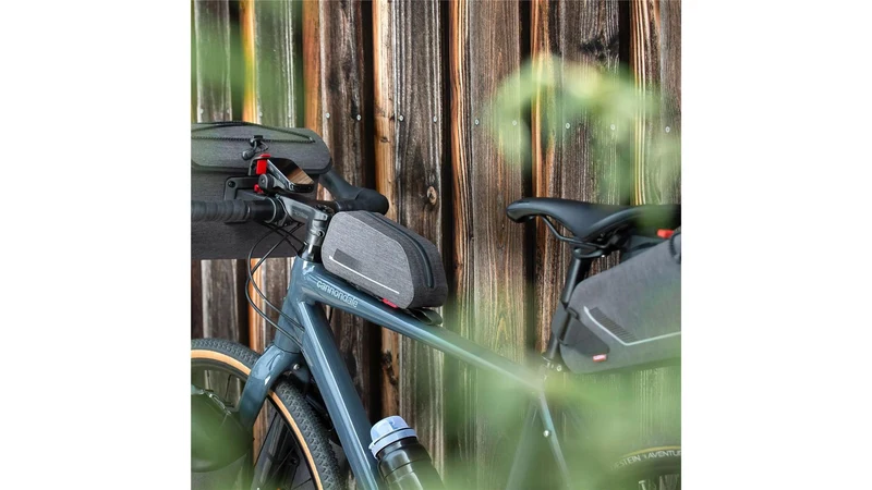 KLICKfix Sport Waterproof Rahmentasche grau 1 L