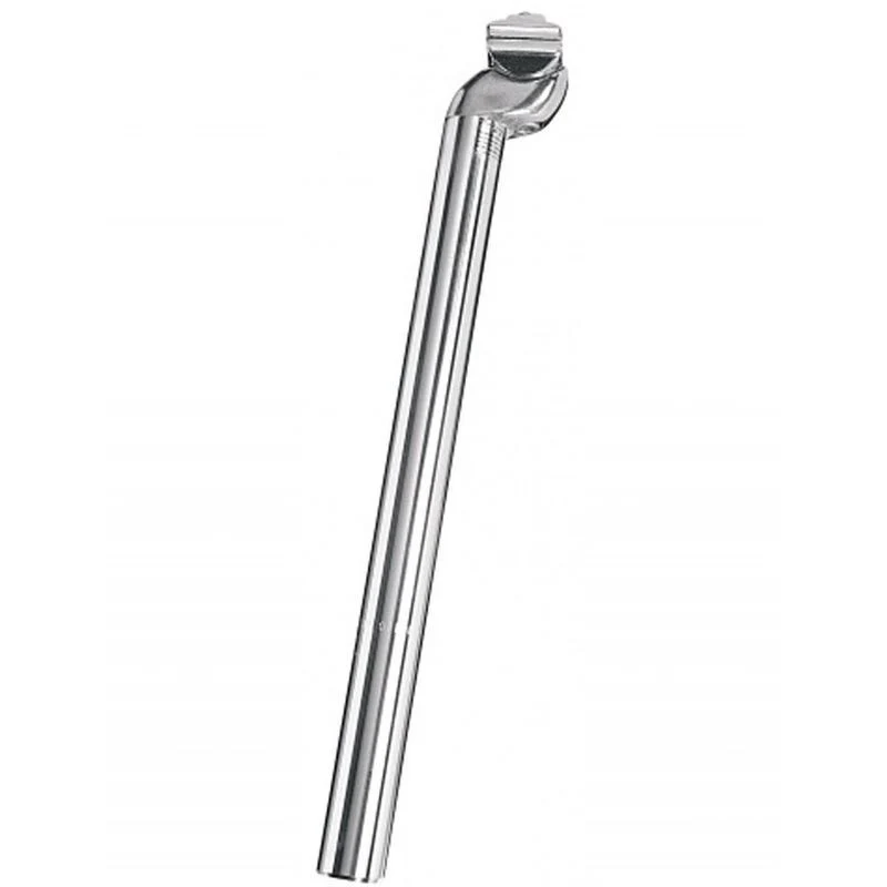 Sattelstütze Ergotec Patent Cnc 350mm 18mm Versatz Aluminium Silber