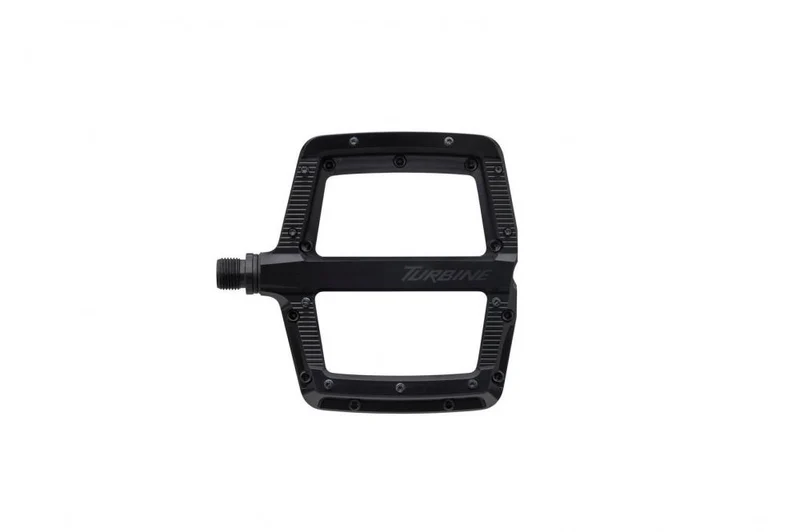 Race Face Turbine Plattform-Pedal, black - leichtes Flat-Pedal für maximale Kontrolle
