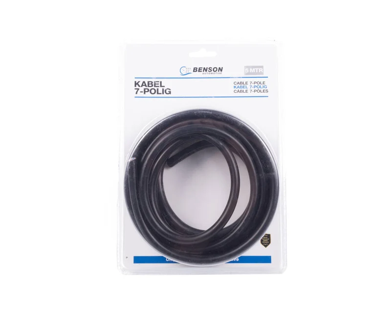 Kabel 7-polig 5m - Ideal für Fahrzeuge, 7-adrig x 1 mm².