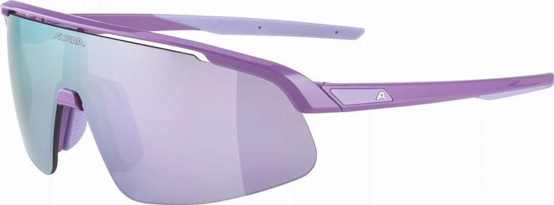 Alpina Turbo Pro Youth Jugendbrille berry gloss/mirror purple one size
