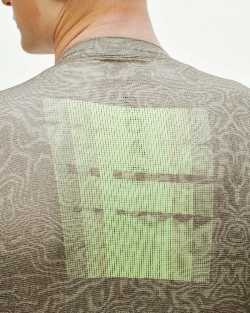 Pas Normal Studios Kurzarm Trikot Mechanism Logo Herren AOP RTN Earth