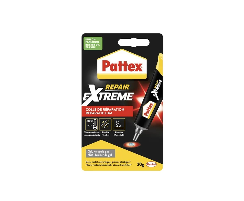 Pattex Repair Extreme 20g: Kraftstarker Kleber für Holz, Metall, Keramik.