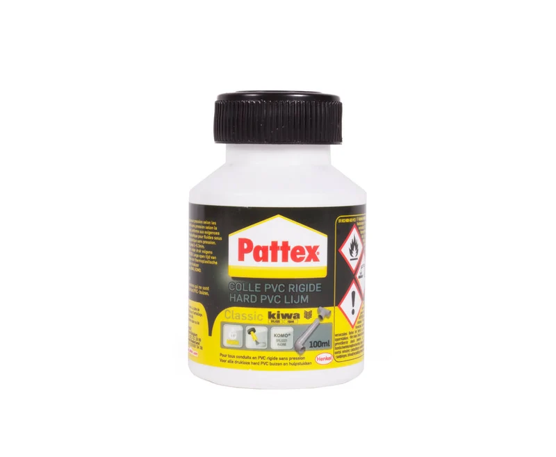 Pattex PVC-Kleber - Starker, wasserfester Kleber für PVC-Rohre