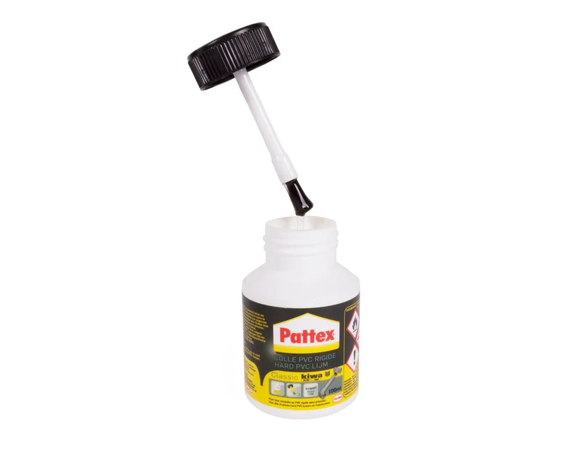 Pattex PVC-Kleber - Starker, wasserfester Kleber für PVC-Rohre