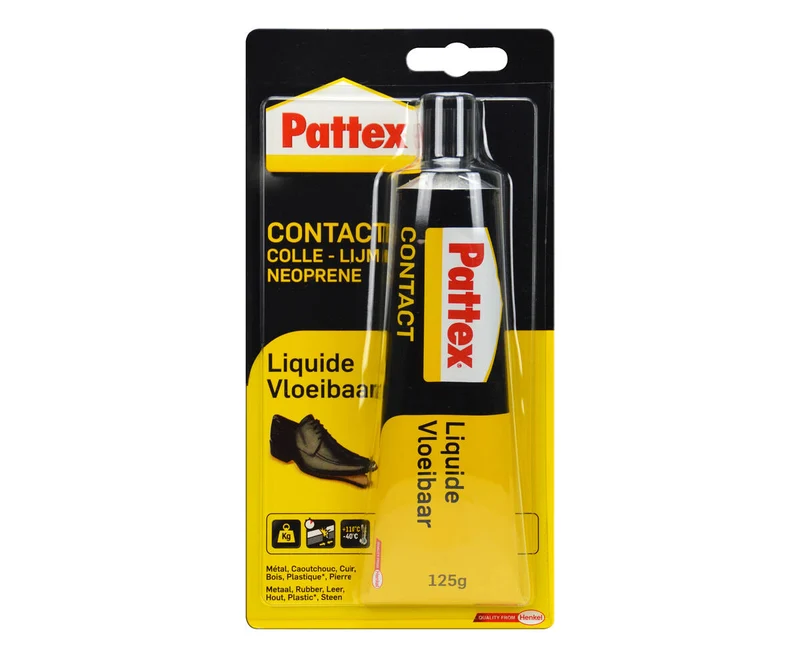Pattex Kontaktkleber 125g: Starke Haftung für Metall, Holz und Kunststoff