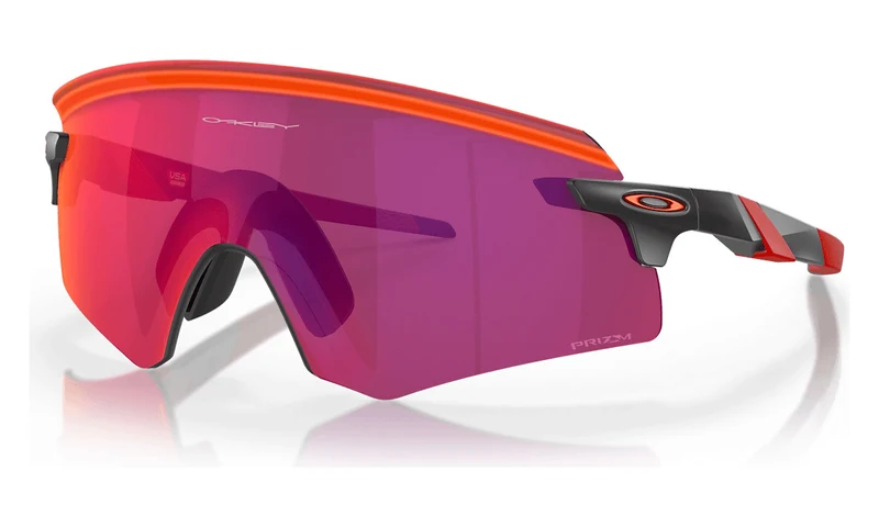 Encoder Sonnenbrille Oakley Matt Schwarz Lens Prizm Road