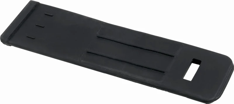 Acid Gummilasche für Faltschloss Rigid 80/100 Pure black 125 mm