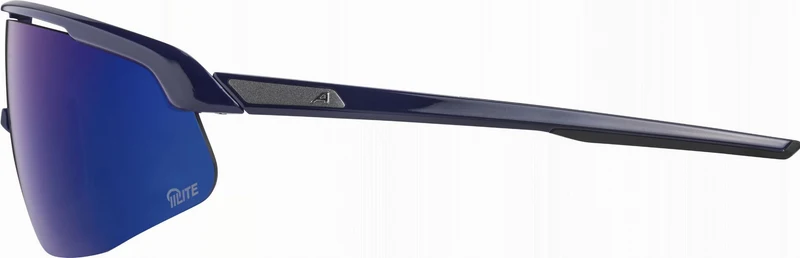 Alpina Turbo Pro Q-Lite Sportbrille miracle-blue matt/mirror blue one size