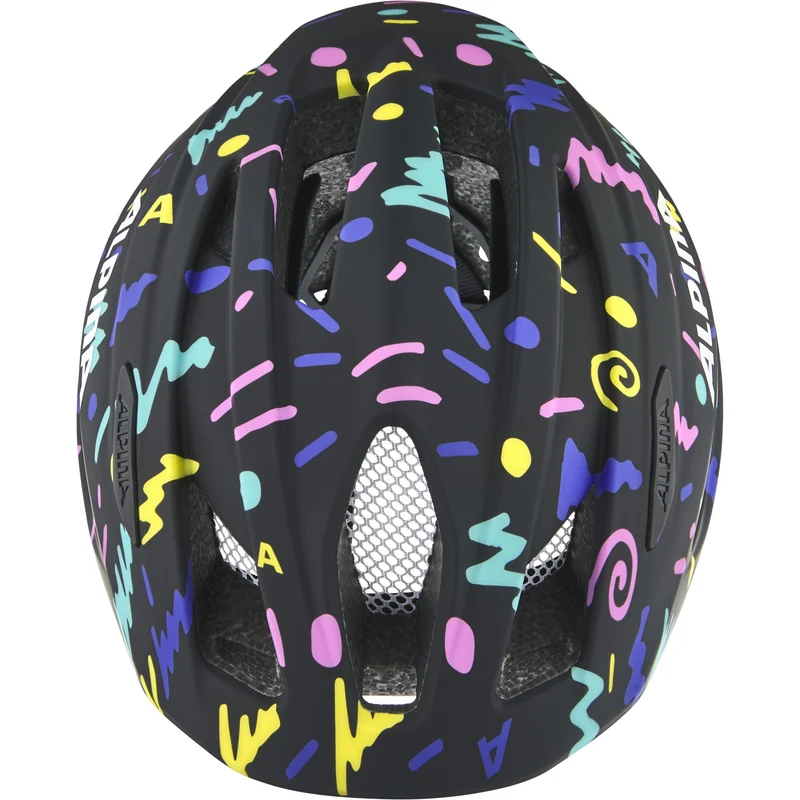 Alpina Pico Kinder-Helm black-confetti gloss 50-55 cm