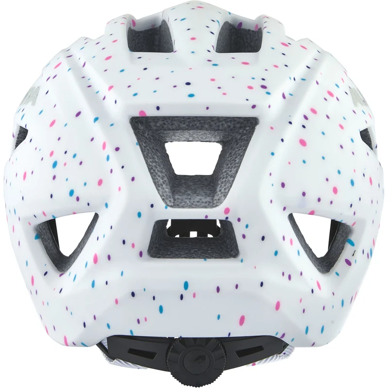 Alpina Pico Flash Kinder-Helm white polka dots gloss 50-55 cm