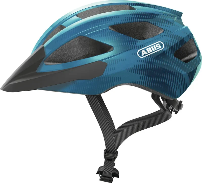 Abus Macator Rennradhelm Steel Blue