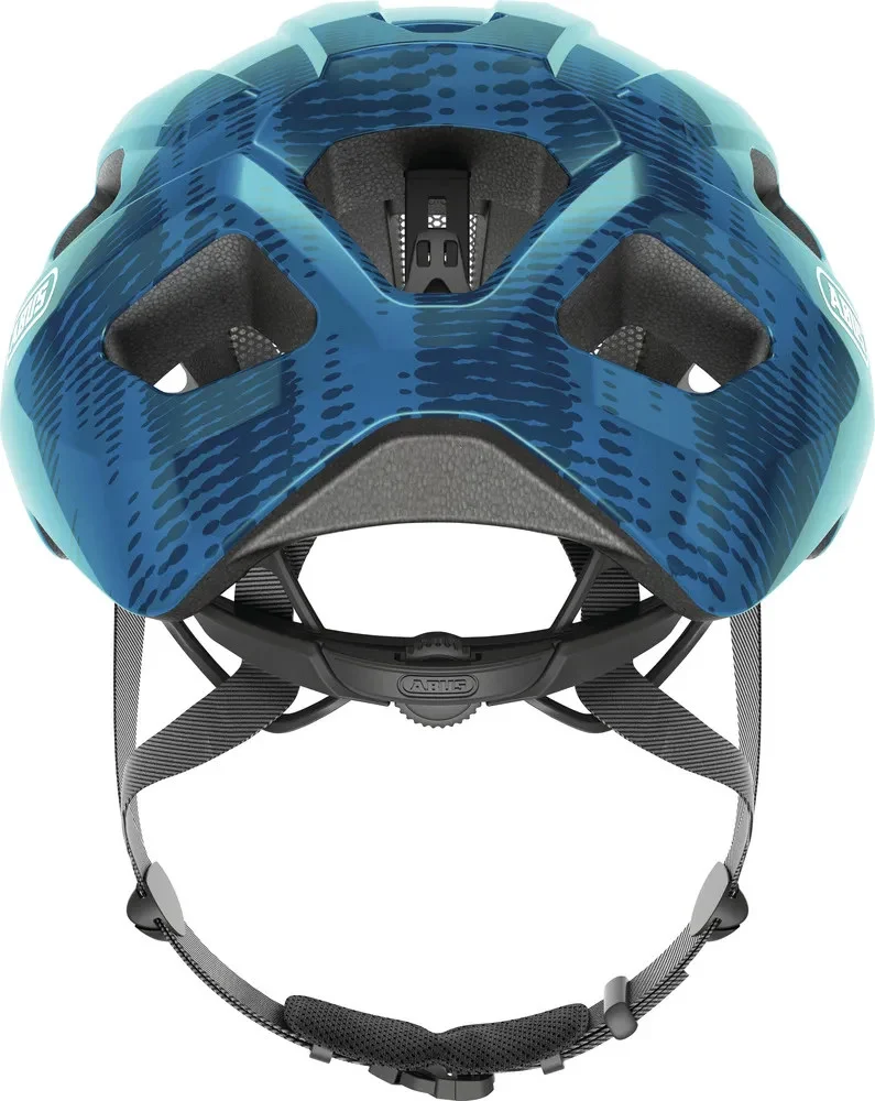 Abus Macator Rennradhelm Steel Blue