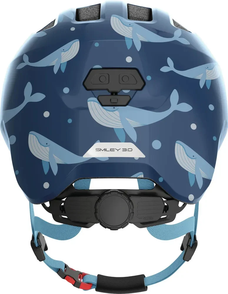 Abus Smiley 3.0 Kinderhelm Blue Whale