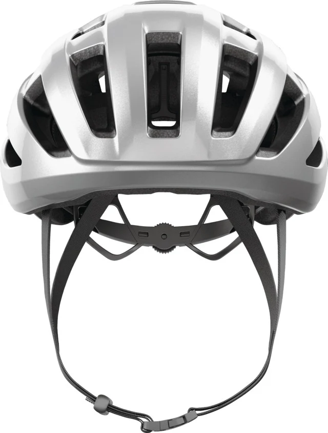 Abus Powerdome Rennradhelm Gleam Silver