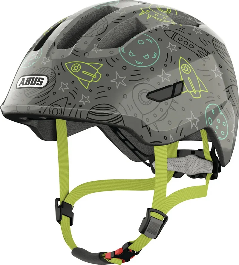 Abus Smiley 3.0 LED Kinderhelm Grey Space