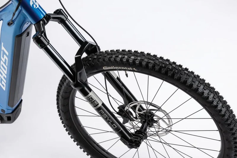 GHOST E-ASX Universal E-MTB 800 Wh Größe L - Candy Blue/Coffee Arctic Dust