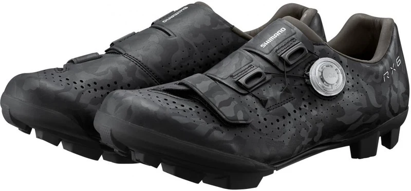 SHIMANO RX600 Fahrradschuhe - Herren/Damen Gravel SPD, Größe 42, Schwarz