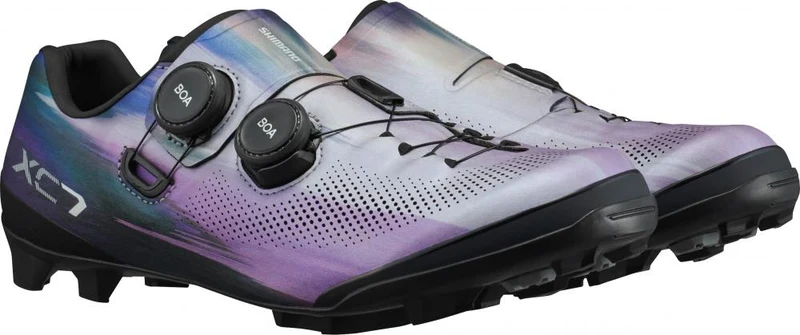 SHIMANO Fahrradschuhe XC703 MTB SPD Lila Größe 41