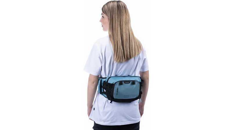 Cube Hüfttasche Vertex light blue 3 L