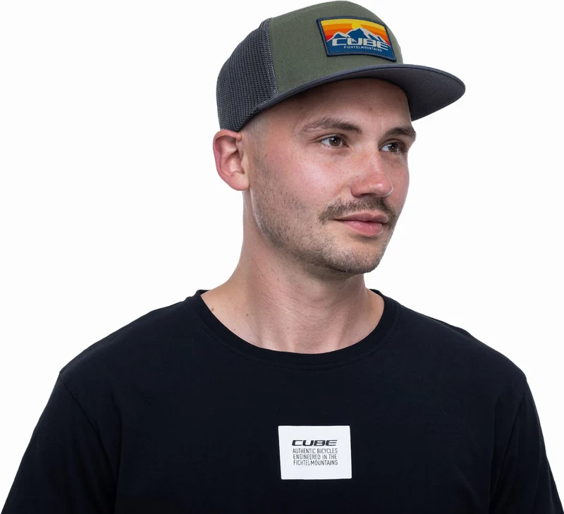 Cube Cap TM olive´n´grey one size
