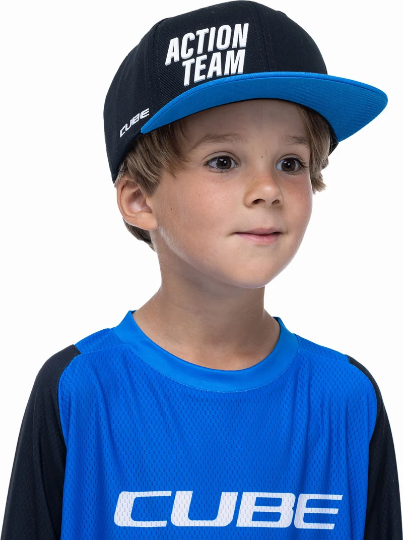 Cube Freeride Cap Rookie X Actionteam black´n´blue one size