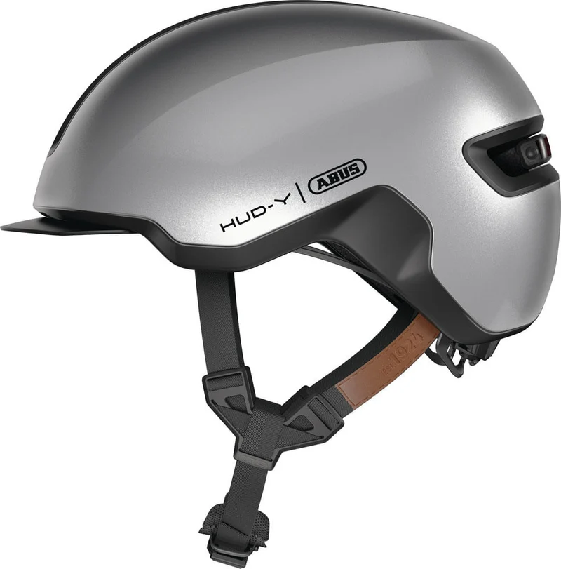 HUD-Y City Helme Abus Gleam Silver