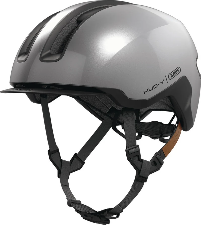 HUD-Y City Helme Abus Gleam Silver
