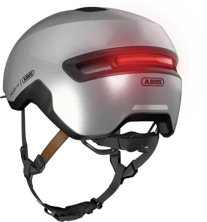 HUD-Y City Helme Abus Gleam Silver