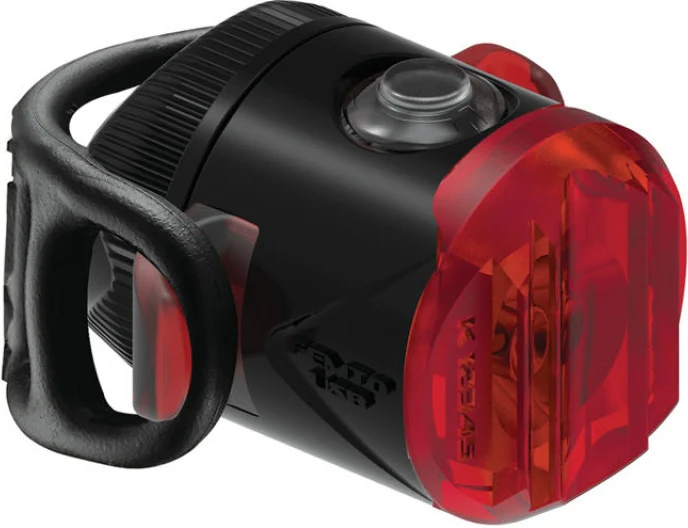 Lezyne Femto USB-C StVZO Rücklicht schwarz rotes Licht