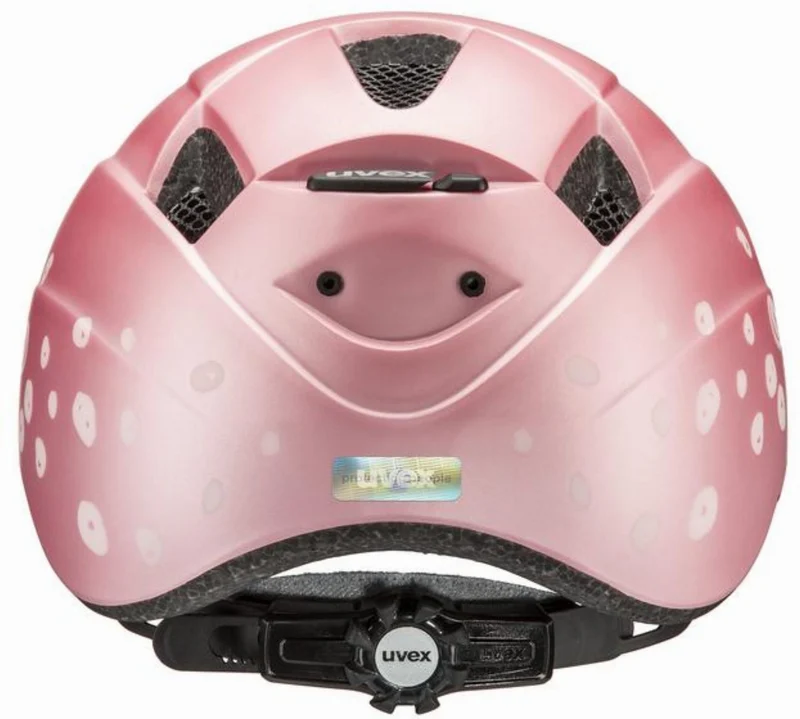 Uvex Kid 2 CC Kinder-Helm pink polka dots matt