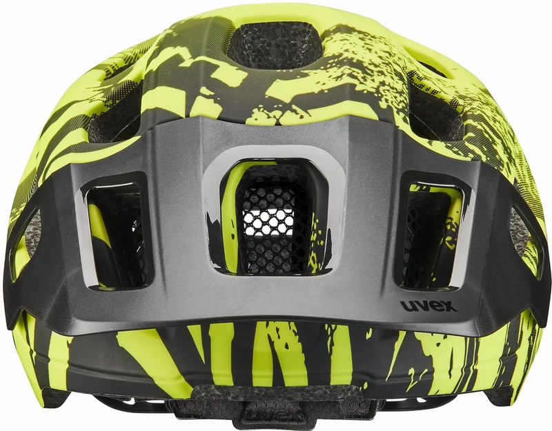 Uvex React Jr. Mips Kinder-Helm lime - black 52-56 cm