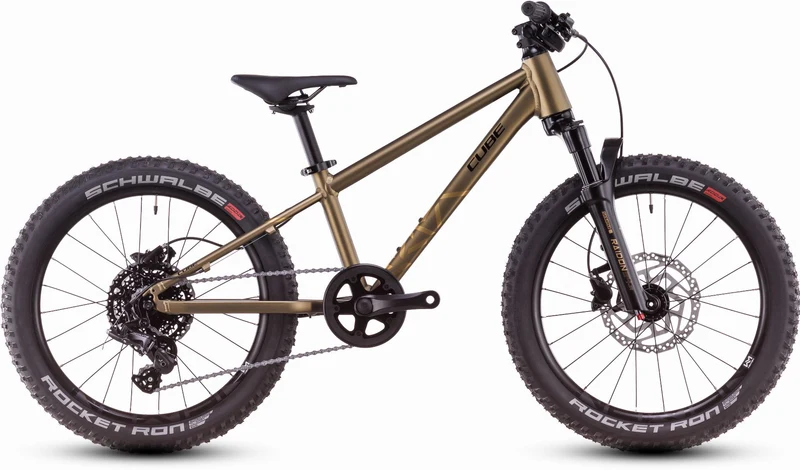 Cube Reaction 200 TM Kinderrad Diamant 20" goldenlime´n´black one size