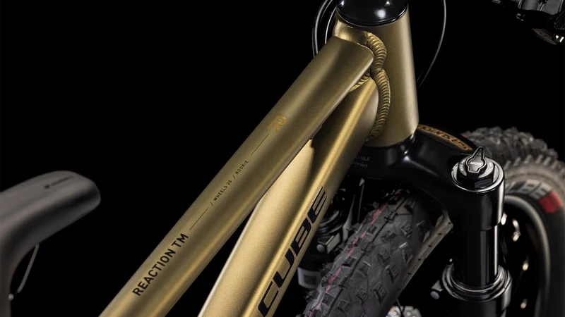 Cube Reaction 200 TM Kinderrad Diamant 20" goldenlime´n´black one size