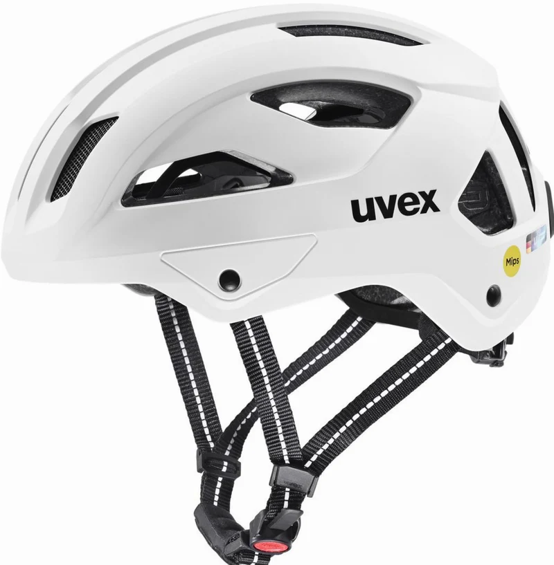 Uvex City Stride Mips Helm white matt