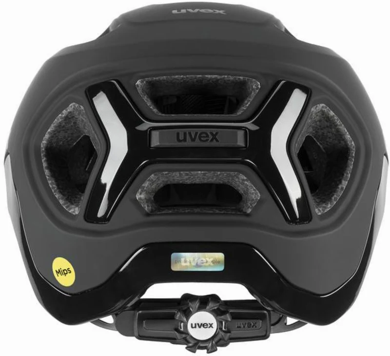 Uvex React Mips MTB-Helm black matt