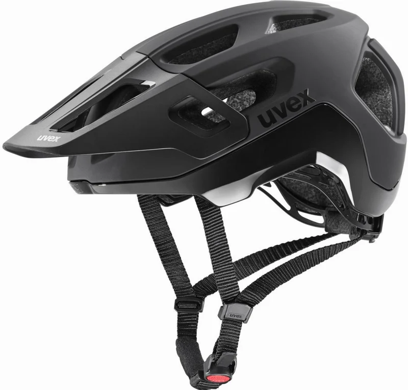 Uvex React MTB-Helm black matt