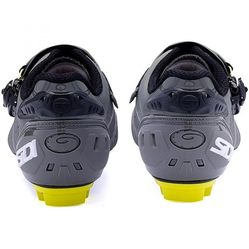 Sidi MTB Drako 2S SRS military/yellow 45 - High-Performance MTB-Rennradschuh in moderner Ausführung