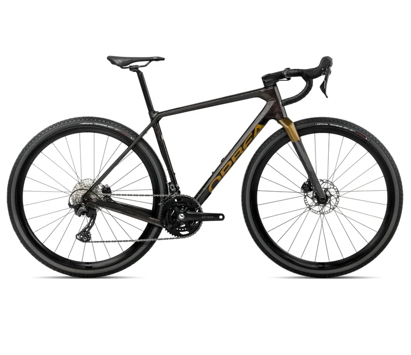 Orbea Terra M30team 2025 Cosmic Carbon View/Metallic Olive Green Gloss