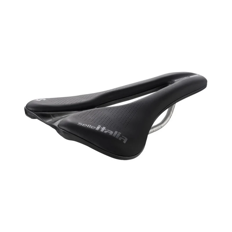 Selle Italia Novus EVO Boost TI SF L3 - Superflow Rennrad-/Gravel-Sattel, Titanstreben 7 mm, 145×248 mm