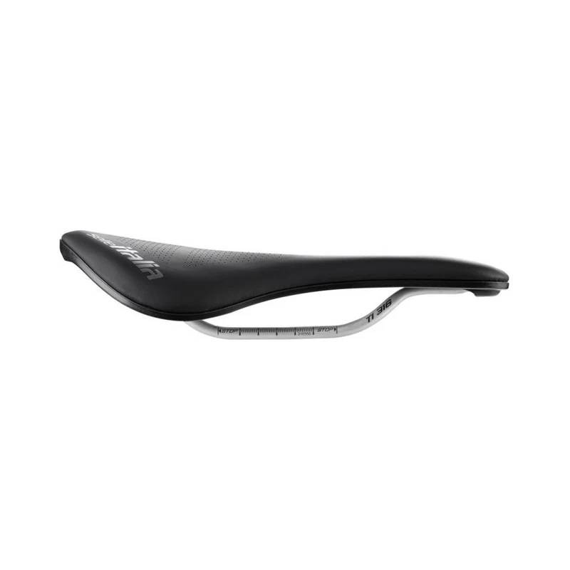 Selle Italia Novus EVO Boost TI SF L3 - Superflow Rennrad-/Gravel-Sattel, Titanstreben 7 mm, 145×248 mm