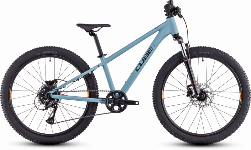 Cube Acid 240 Disc Kinderrad Diamant 24" tealblue´n´orange one size