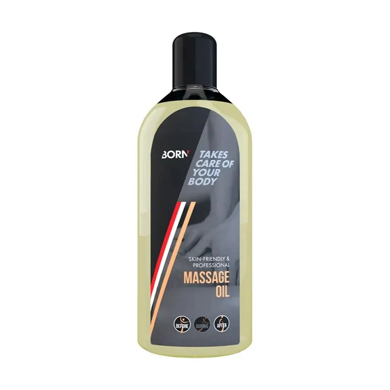 Born Oil Massageöl 200ml Schwarz/Gelb