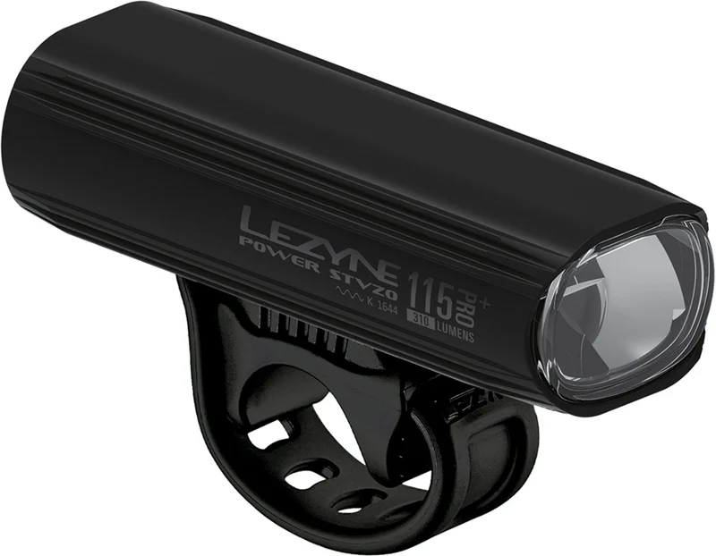 Lezyne LED Power Pro+ 115 StVZO Vorderlicht mattschwarz