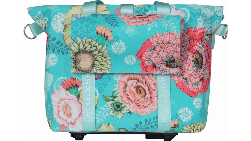 Basil Bloom Field KF-hook Mik Gepäckträgertasche blue 8 - 11 L