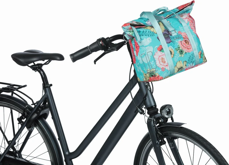 Basil Bloom Field KF-hook Mik Gepäckträgertasche blue 8 - 11 L
