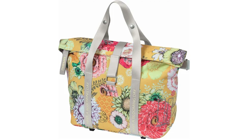 Basil Bloom Field KF-hook Mik Gepäckträgertasche yellow 8 - 11 L
