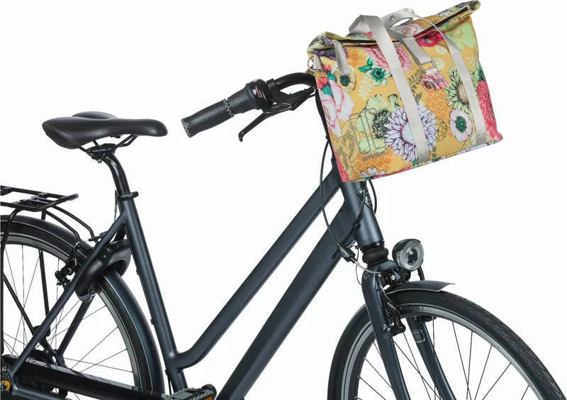 Basil Bloom Field KF-hook Mik Gepäckträgertasche yellow 8 - 11 L